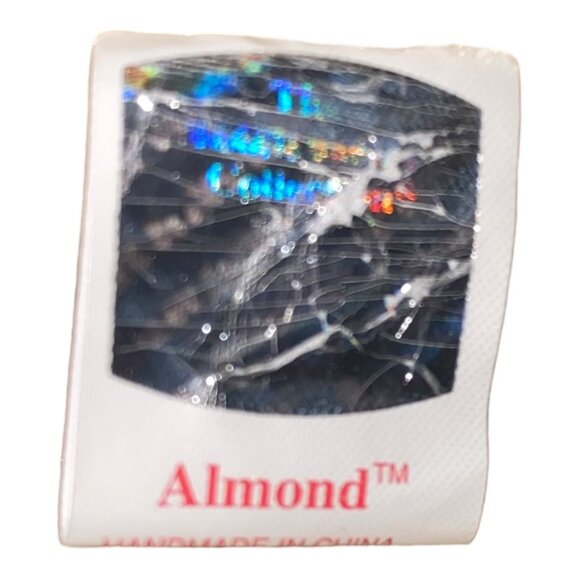 Ty Beanie Baby "Almond" Bear Plush Collectible Toy April 14 1999 Retired Cream T - Picture 8 of 9